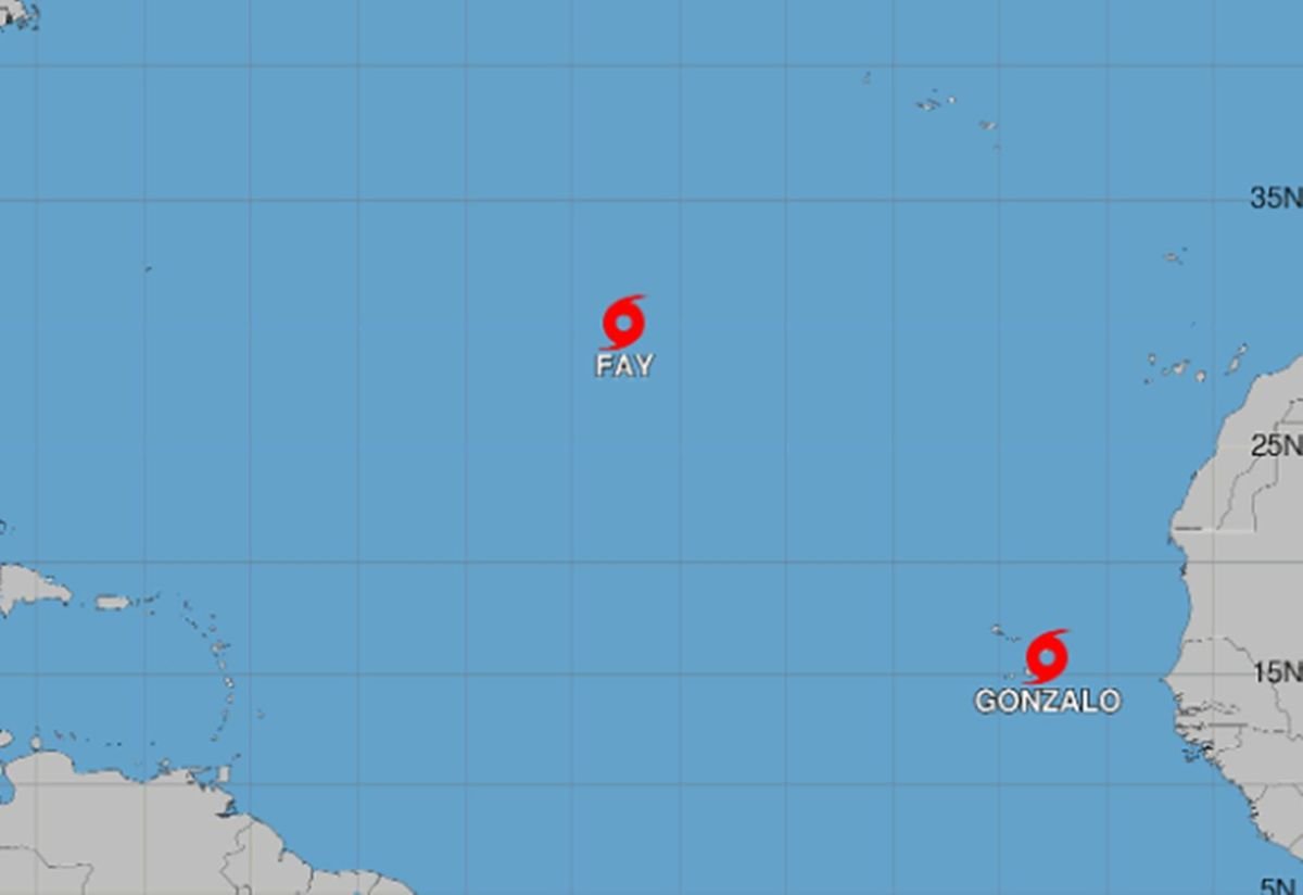 Tropical Storm Gonzalo’s Path and Its Impact on the Canary Islands