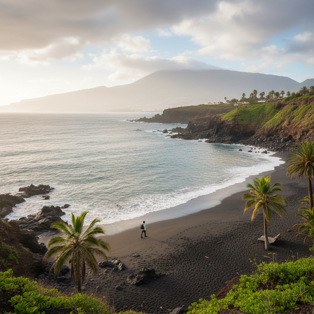 El calor da una tregua en Tenerife con máximas inferiores a los 30 grados, pero siguen las lluvias débiles