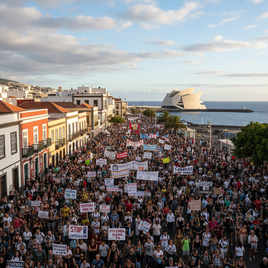Canary Islands Protests Demand Housing Reforms