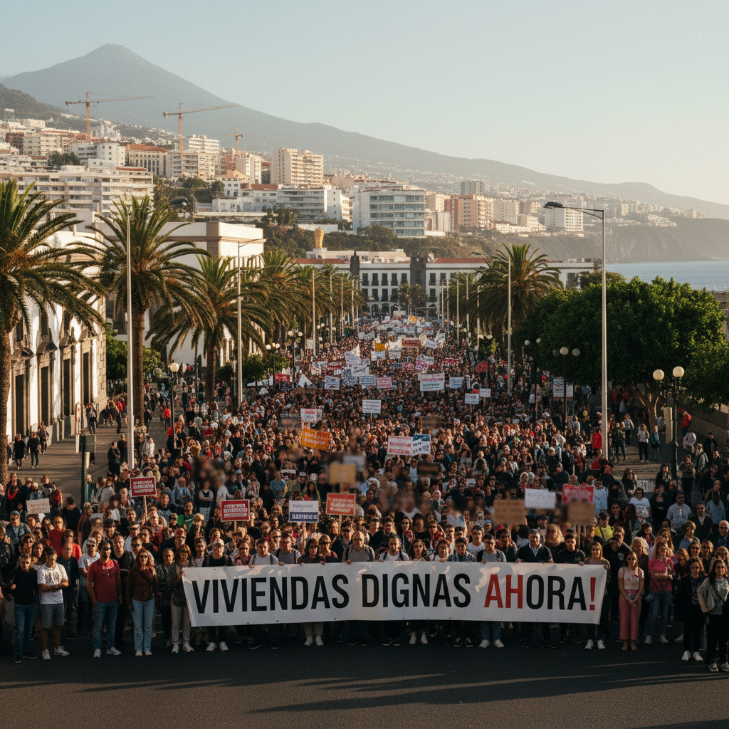 Spain’s Housing Crisis Spurs Nationwide Protests